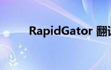 RapidGator 翻译（rapidgator）