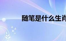 随笔是什么生肖（随笔是什么）