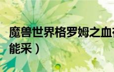 魔兽世界格罗姆之血在哪采（格罗姆之血多少能采）