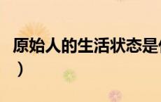 原始人的生活状态是什么（原始人的生活状态）