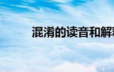 混淆的读音和解释（混淆的读音）