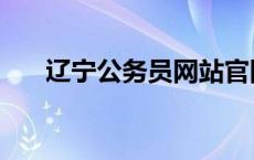 辽宁公务员网站官网（辽宁公务员网）
