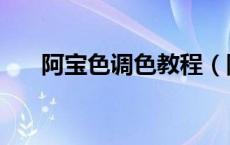 阿宝色调色教程（阿宝色是什么颜色）