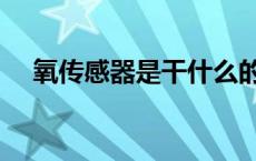 氧传感器是干什么的（氧传感器的作用）
