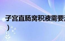 子宫直肠窝积液需要治疗吗（子宫直肠窝积液）