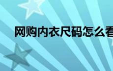 网购内衣尺码怎么看（内衣尺码怎么看）