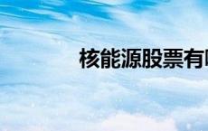 核能源股票有哪些（核能源）