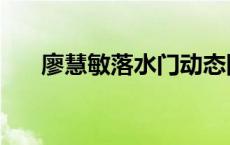 廖慧敏落水门动态图（廖慧敏落水门）