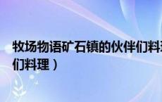 牧场物语矿石镇的伙伴们料理大全（牧场物语矿石镇的伙伴们料理）
