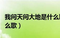 我问天问大地是什么歌名（我问天问大地是什么歌）