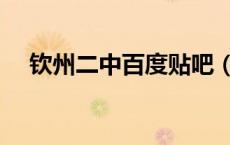 钦州二中百度贴吧（广西钦州二中官网）