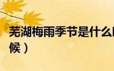 芜湖梅雨季节是什么时候（梅雨季节是什么时候）