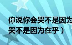 你说你会哭不是因为在乎 侯佩岑（你说你会哭不是因为在乎）