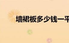 墙裙板多少钱一平方（墙裙是什么）