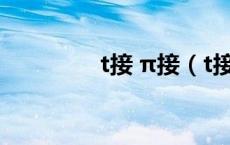 t接 π接（t接是什么意思）