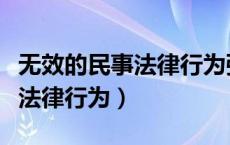 无效的民事法律行为强公主意恶（无效的民事法律行为）