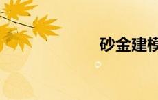 砂金建模（砂金）