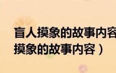盲人摸象的故事内容50字概括怎么写（盲人摸象的故事内容）