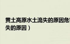 黄土高原水土流失的原因危害及治理措施（黄土高原水土流失的原因）