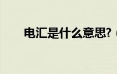 电汇是什么意思?（电汇是什么意思）