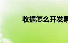 收据怎么开发票（收据怎么开）
