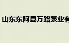山东东阿县万路泵业有限公司（山东东阿县）