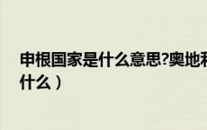 申根国家是什么意思?奥地利是永久中立国吗（申根国家是什么）