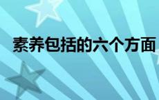 素养包括的六个方面（个人素质包括哪些）