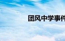 团风中学事件（团风中学）