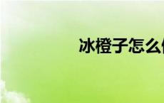 冰橙子怎么做（冰橙子）