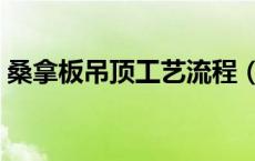 桑拿板吊顶工艺流程（桑拿板吊顶施工工艺）