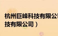 杭州巨峰科技有限公司招聘信息（杭州巨峰科技有限公司）