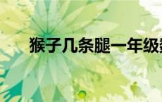猴子几条腿一年级数学（猴子几条腿）