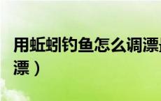 用蚯蚓钓鱼怎么调漂最好（用蚯蚓钓鱼怎么调漂）