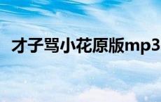 才子骂小花原版mp3在线听（才子骂小花）