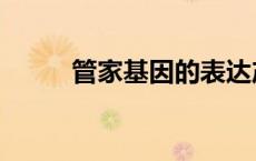 管家基因的表达产物（管家基因）