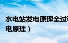 水电站发电原理全过程视频讲解（水电站的发电原理）