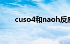 cuso4和naoh反应方程式（cuso4）