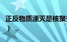 正反物质湮灭是核聚变多少倍（正反物质湮灭）