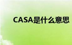 CASA是什么意思（casa是什么意思）