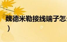 魏德米勒接线端子怎么拆（魏德米勒端子官网）