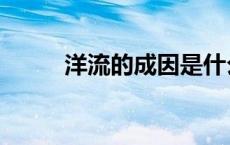 洋流的成因是什么（洋流的成因）
