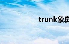 trunk象鼻（trunk）
