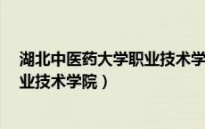 湖北中医药大学职业技术学院还在吗?（湖北中医药大学职业技术学院）