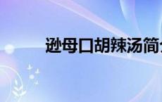 逊母口胡辣汤简介（胡辣汤简介）