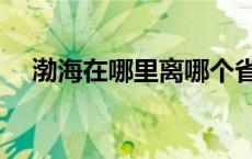 渤海在哪里离哪个省最近（渤海在哪里）
