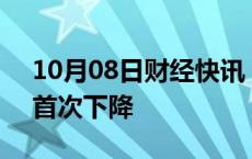 10月08日财经快讯：日本实际工资3个月来首次下降