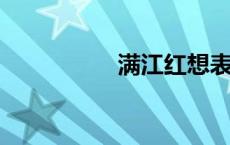 满江红想表达的是什么