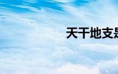 天干地支是什么意思