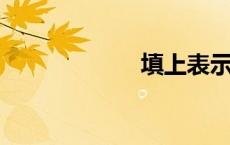 填上表示看的词语